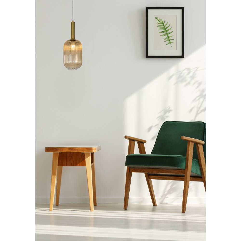 Lucide MALOTO Hanglampen Goud, 1-licht main product photo