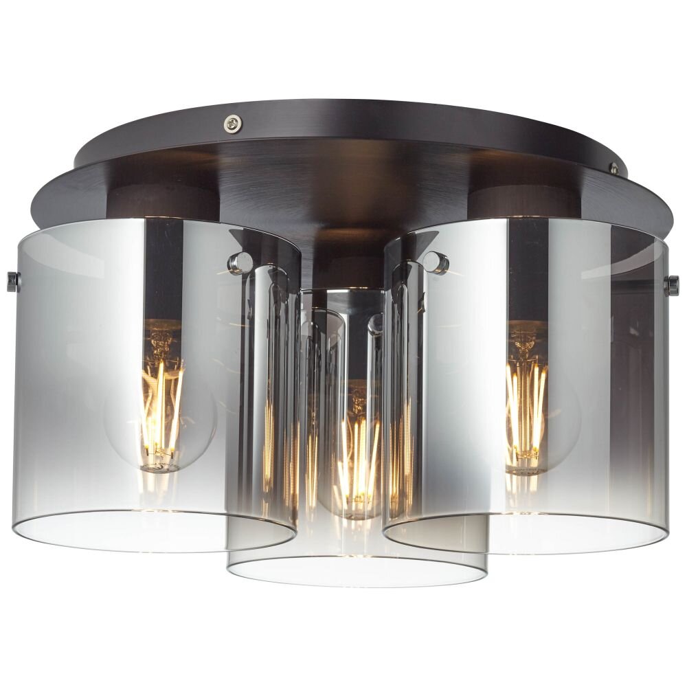Brilliant Beth Plafondlamp Zwart, 3-lichts main product photo