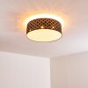 Tibure Plafondlamp Nikkel mat, 6-lichts