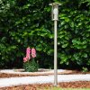 Fukuoka Buiten staande lamp roestvrij staal, Transparant, Helder, 1-licht