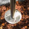 Fukuoka Buiten staande lamp roestvrij staal, Transparant, Helder, 1-licht