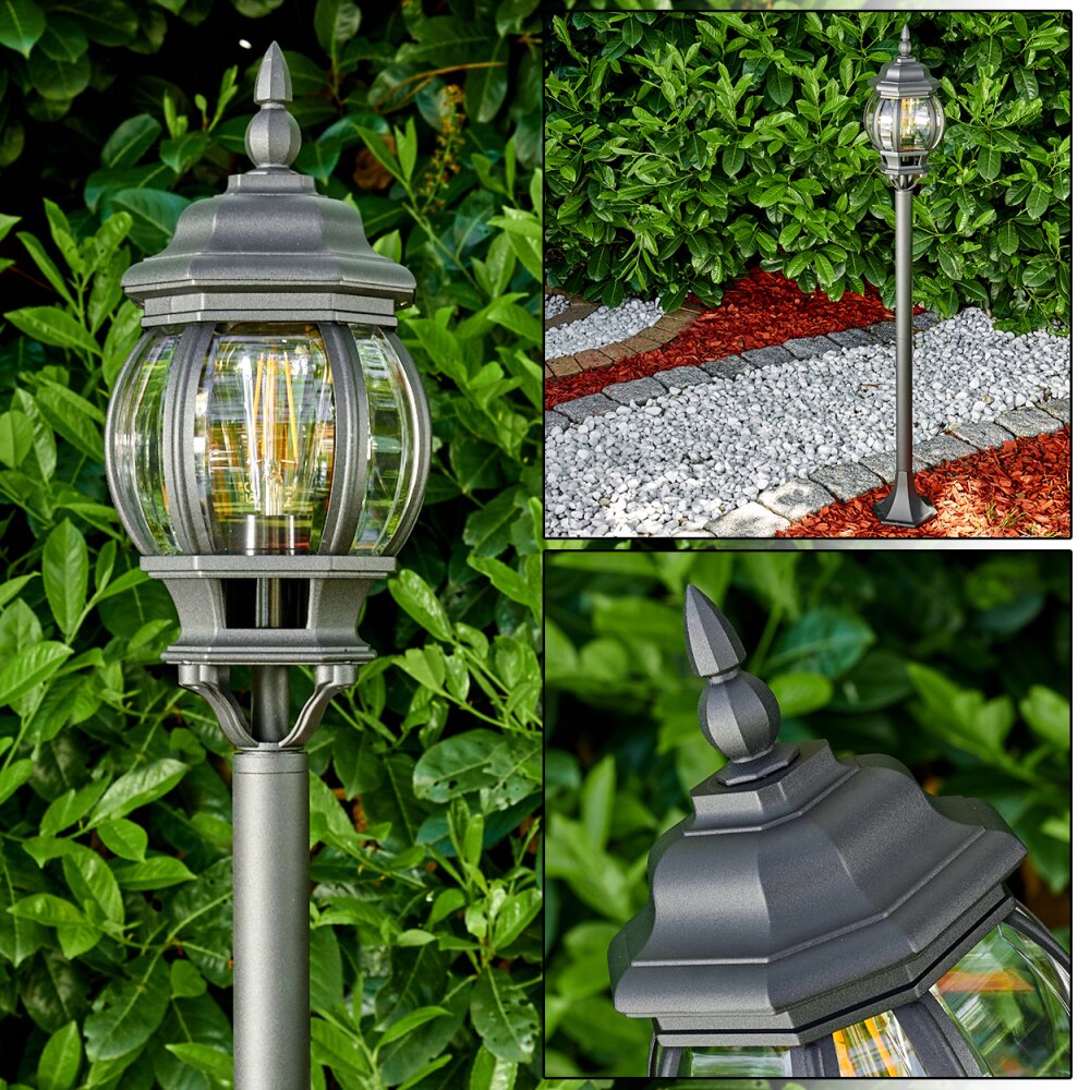Lentua Buiten staande lamp Zwart, 1-licht main product photo