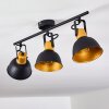 Borik Plafondlamp Zwart, 3-lichts Borik Plafondlamp Zwart, 3-lichts