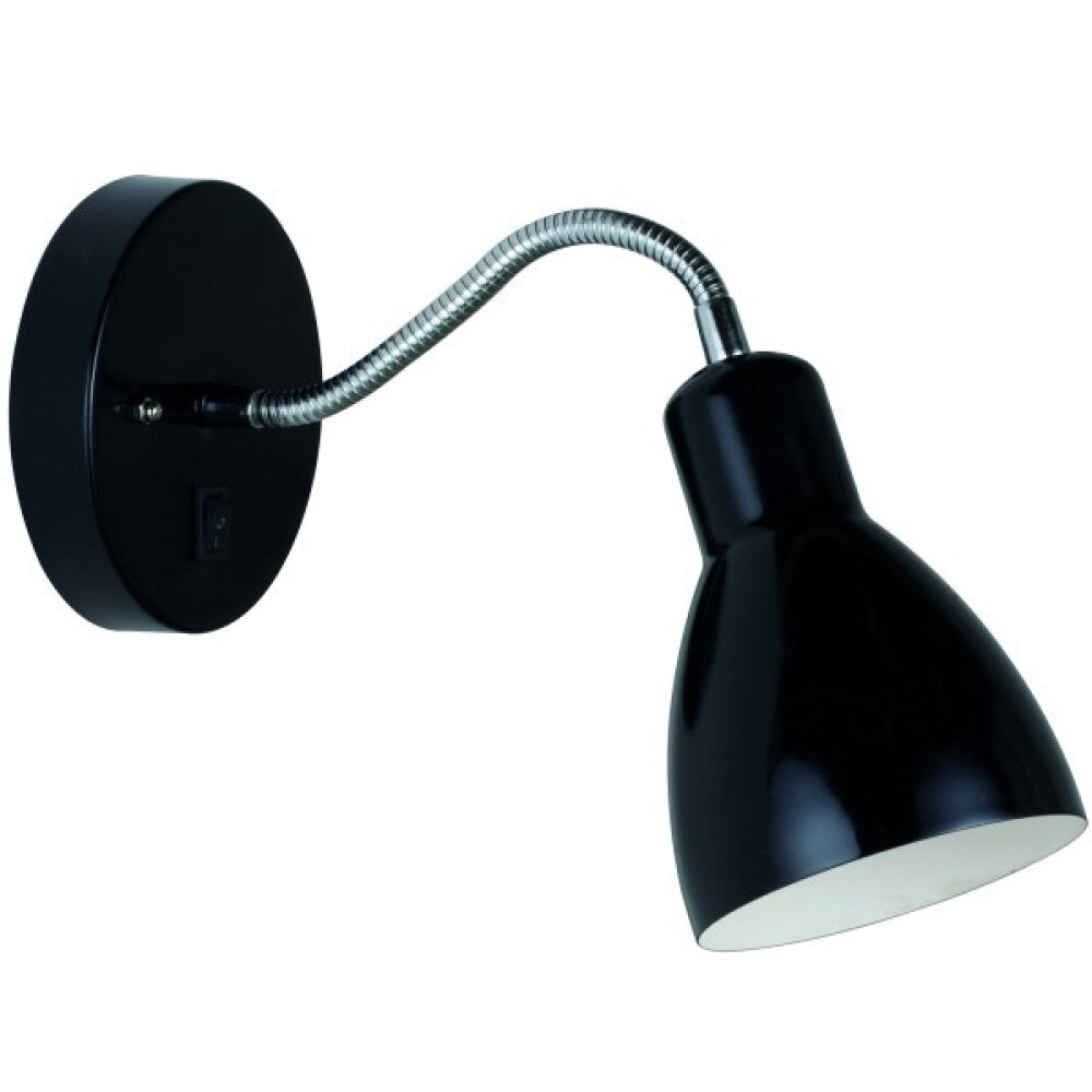 Nordlux CYCLONE Muurlamp Zwart, 1-licht main product photo