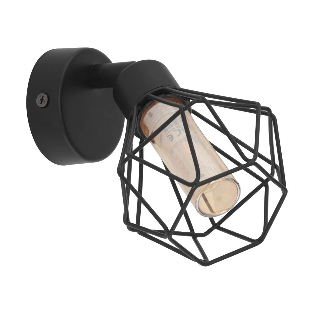 EGLO ZAPATA Muurspot LED Zwart, 1-licht main product photo