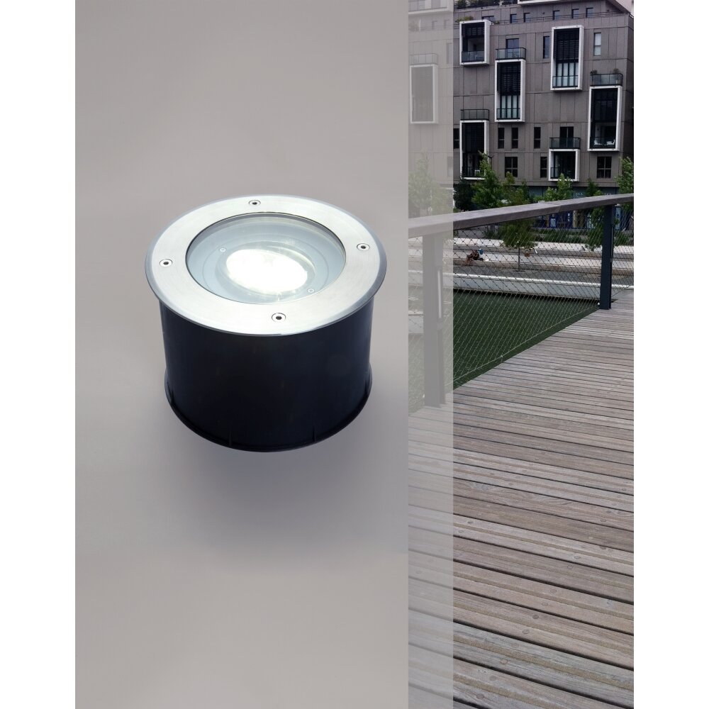 Lutec CYDOPS inbouw grondverlichting LED Antraciet, 1-licht main product photo
