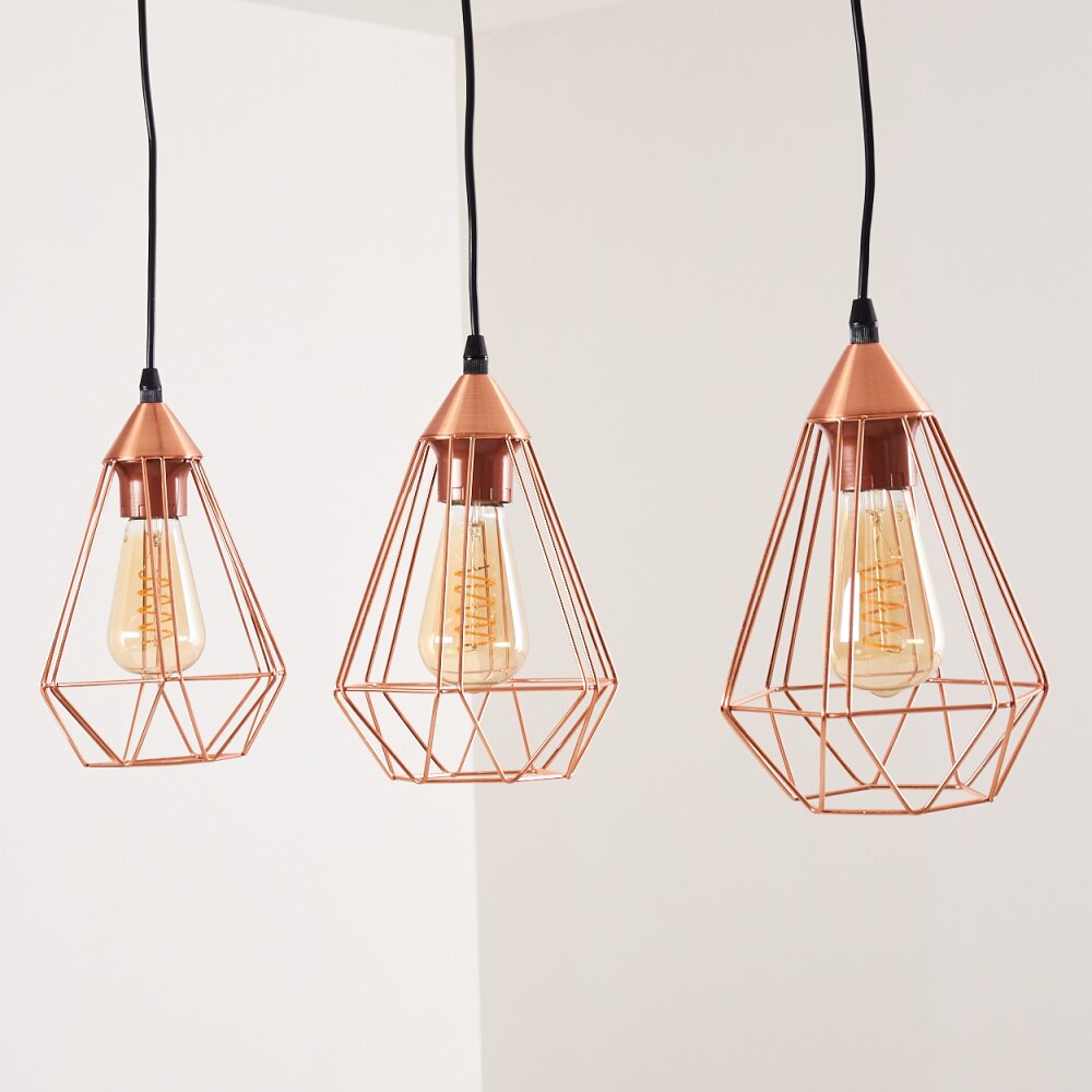 Lyssons Hanger Zwart, 3-lichts
