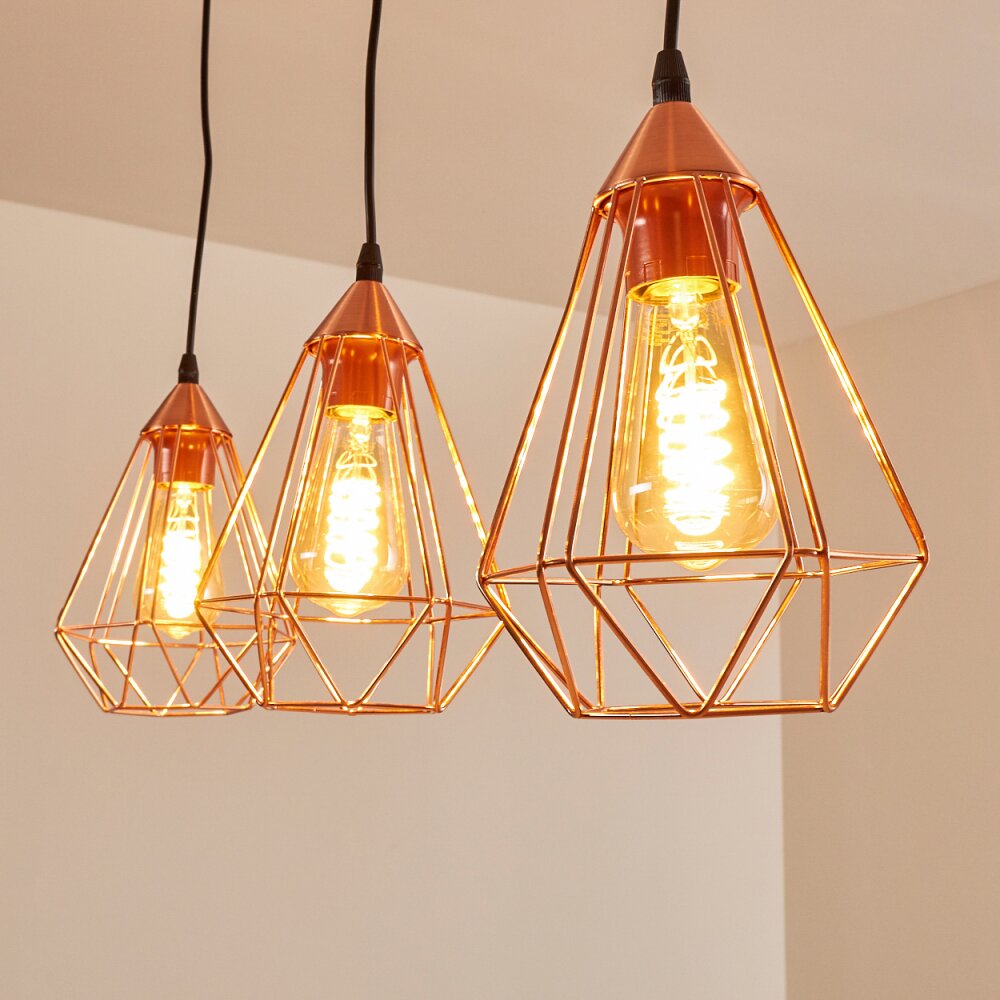 Lyssons Hanger Zwart, 3-lichts