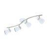 Eglo ARBOLEDAS Spot Nikkel mat, Wit, 4-lichts