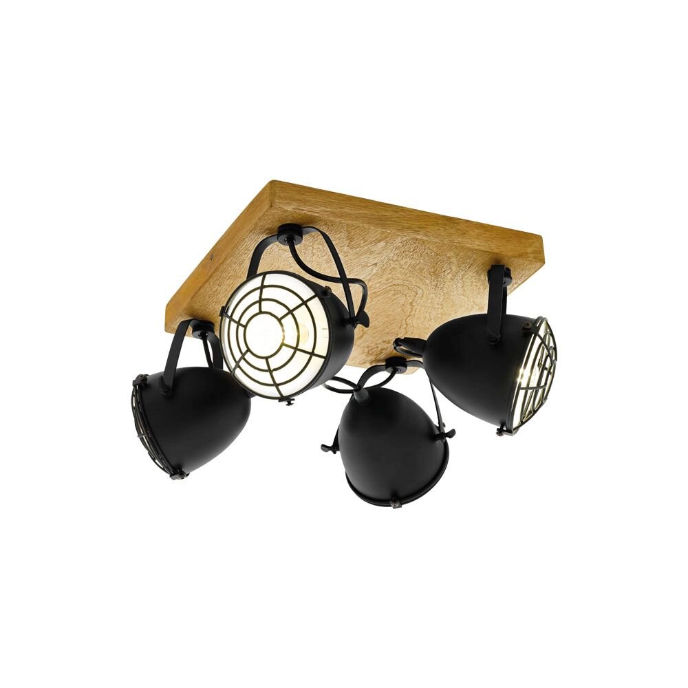 Eglo GATEBECK Spot Bruin, 4-lichts main product photo