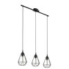Eglo TARBES Hanglamp Zwart, 3-lichts