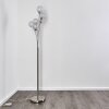 Bernado Staande lamp Nikkel mat, 6-lichts