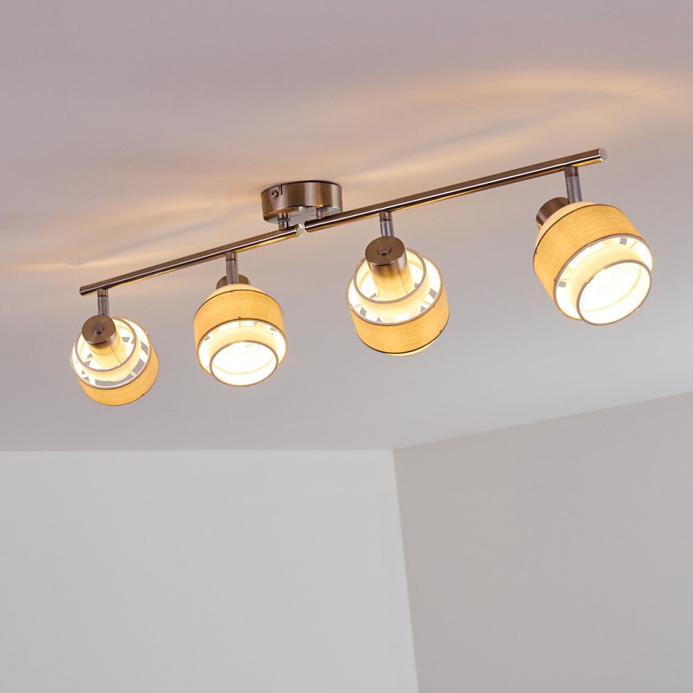 Lotorp Plafondlamp Nikkel mat, 4-lichts