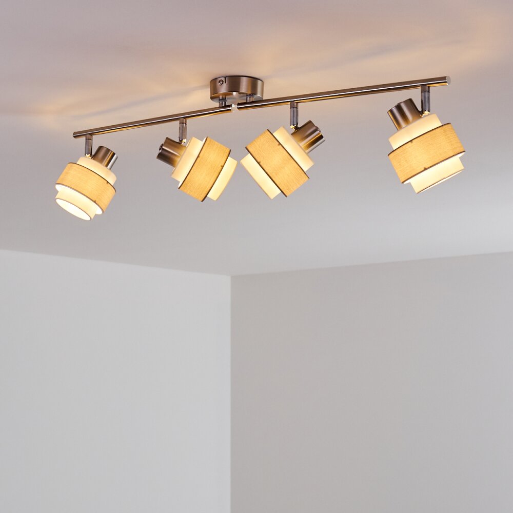 Lotorp Plafondlamp Nikkel mat, 4-lichts