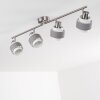 Lotorp Plafondlamp Nikkel mat, 4-lichts