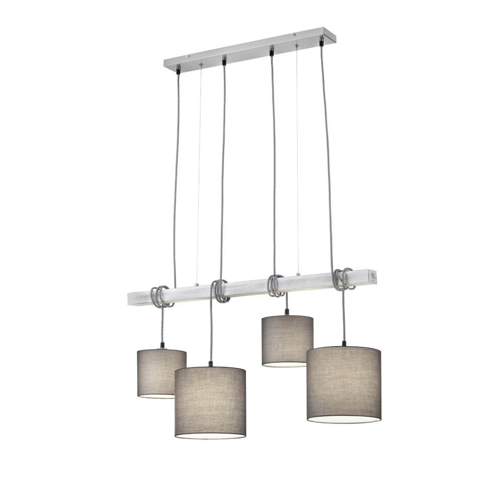 Reality PADME Hanglamp Nikkel mat, 4-lichts main product photo