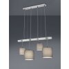 Reality PADME Hanglamp Nikkel mat, 4-lichts