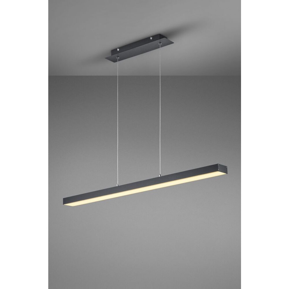 Reality AGANO Hanglamp LED Zwart, 1-licht