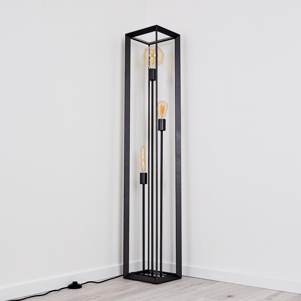 Traryd Staande lamp Zwart, 3-lichts