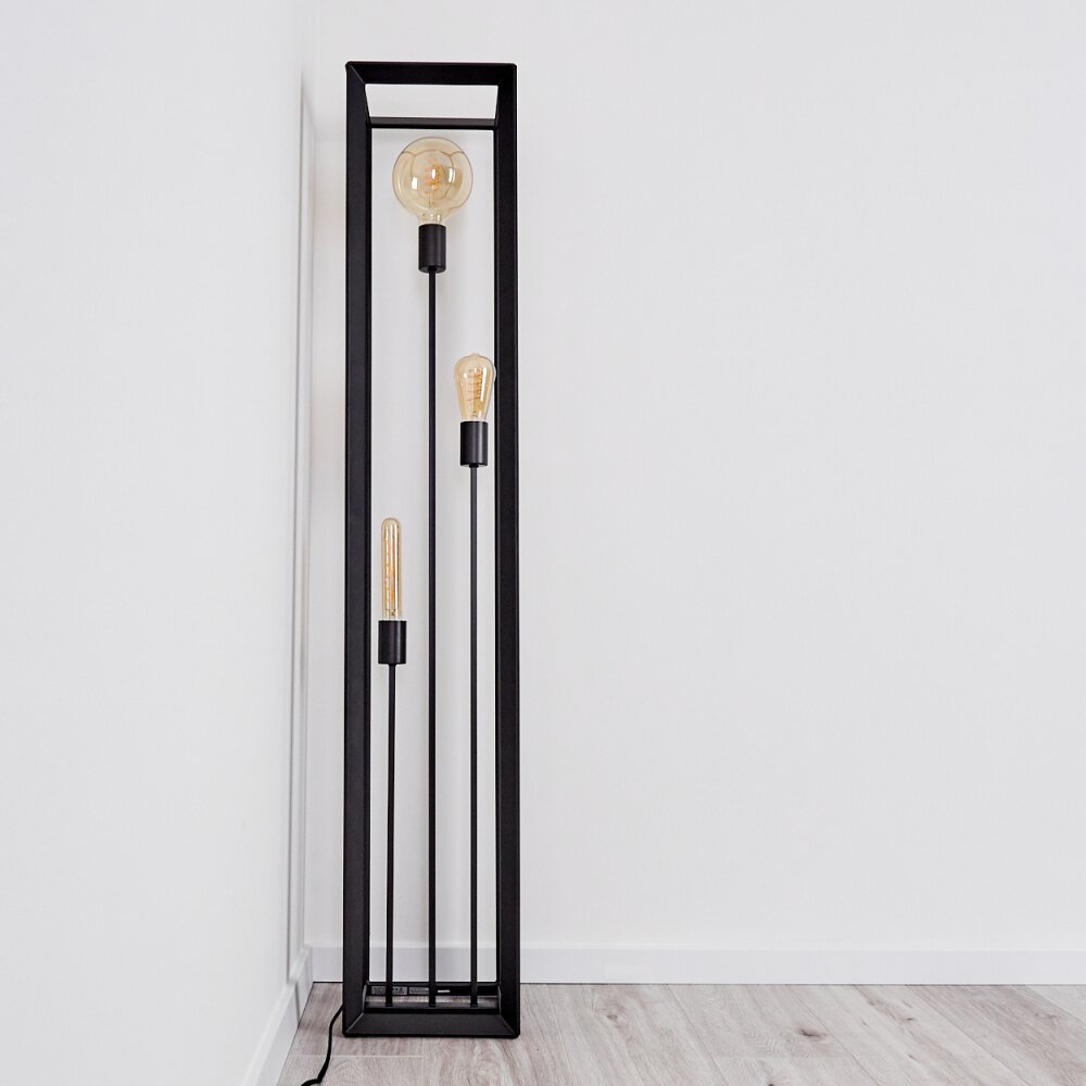 Traryd Staande lamp Zwart, 3-lichts