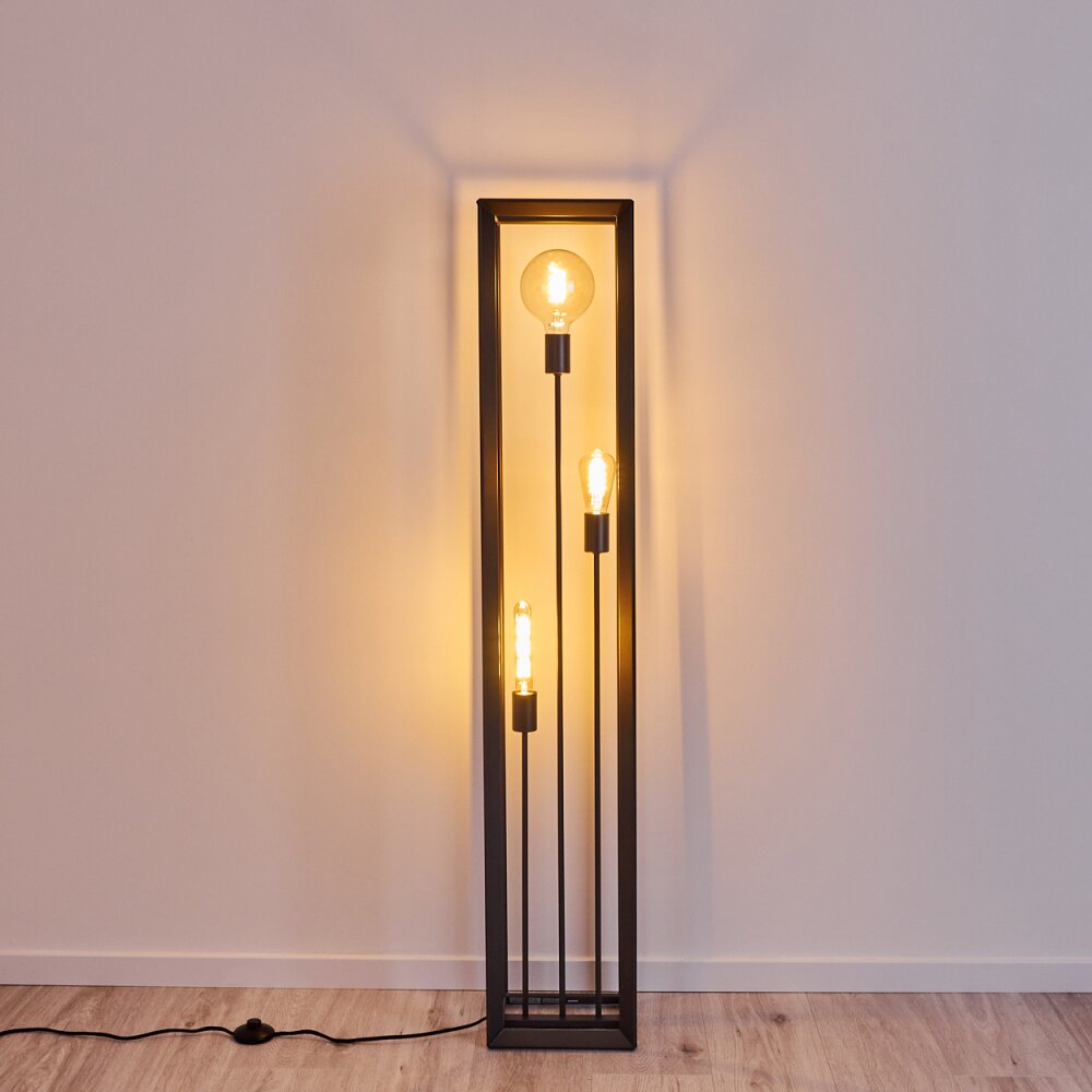 Traryd Staande lamp Zwart, 3-lichts