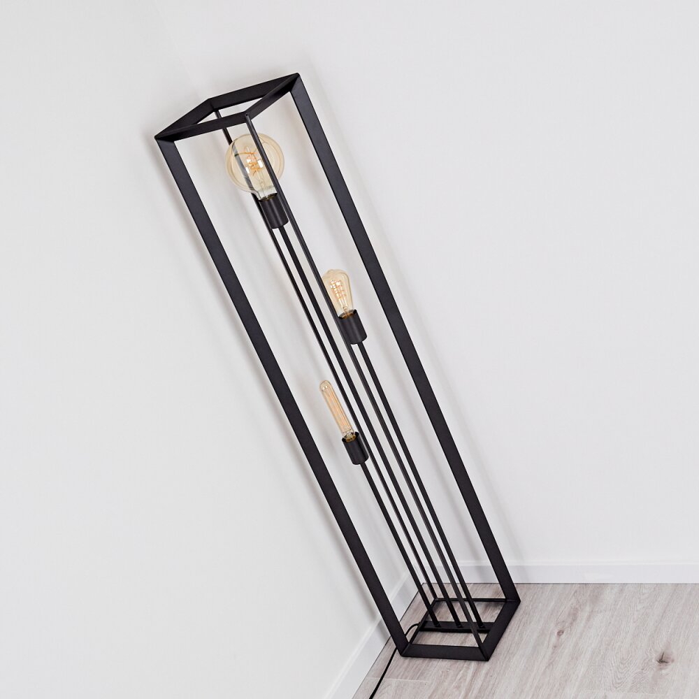 Traryd Staande lamp Zwart, 3-lichts