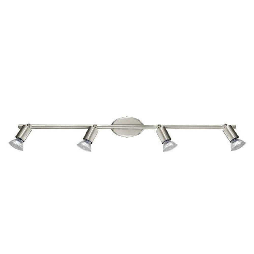 Eglo BUZZ-LED Lichtrail Nikkel mat main product photo