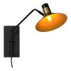 Lucide PEPIJN Muurlamp Zwart, 1-licht