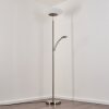 Argostoli Staande lamp LED Nikkel mat, 2-lichts