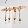 Etowah Hanger Bruin, Zwart, 4-lichts