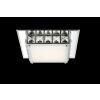 Globo MARGO Plafondlamp LED Chroom, Glas, 1-licht