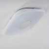 Nutak Plafondlamp LED Wit, 1-licht, Afstandsbediening, Kleurwisselaar