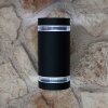 Lutec Focus Buiten muurverlichting Antraciet, 2-lichts
