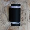 Lutec Focus Buiten muurverlichting Antraciet, 2-lichts