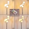Bernado Staande lamp Nikkel mat, 6-lichts