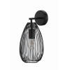 Eglo CLEVEDON Muurlamp Zwart, 1-licht