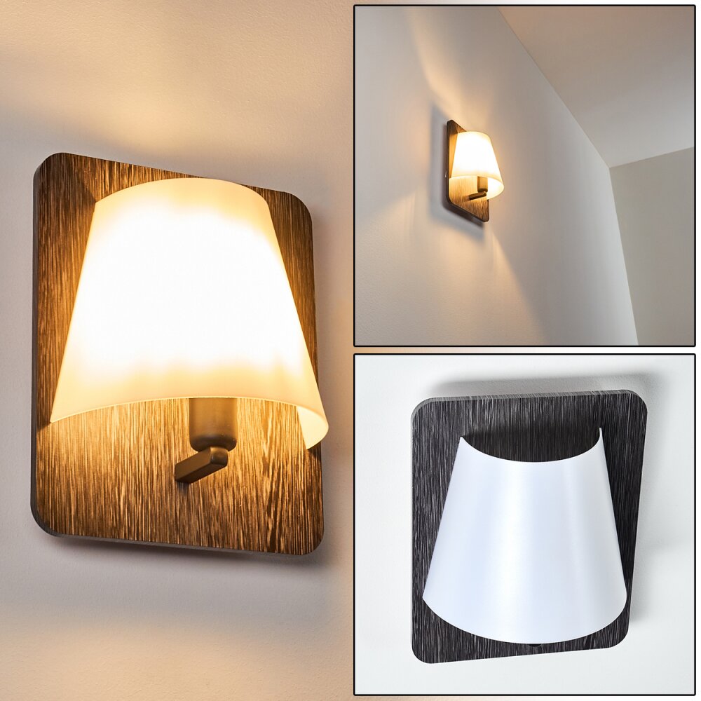 Huddinge Wandlamp Grijs, 1-licht main product photo