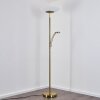 Argostoli Staande lamp LED Messing, 2-lichts