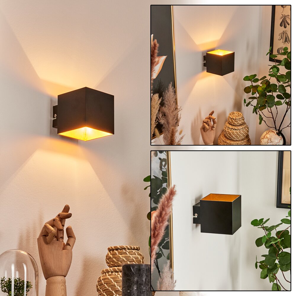 Varco Muurlamp Zwart, 1-licht main product photo