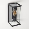 Faroer Buiten muurverlichting Zwart, 1-licht, Bewegingsmelder