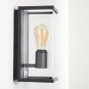 Faroer Buiten muurverlichting Zwart, 1-licht, Bewegingsmelder