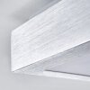 Sora Plafondlamp LED Nikkel mat, 1-licht