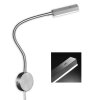 Honsel Raik Muurlamp LED Nikkel mat, 1-licht