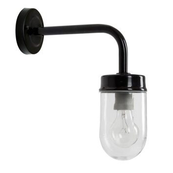 KS Verlichting Genius Muurlamp Zwart, 1-licht KS Verlichting Genius Muurlamp Zwart, 1-licht