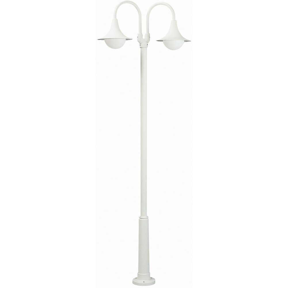 Albert 2047 Mastlamp Wit, 2-lichts main product photo