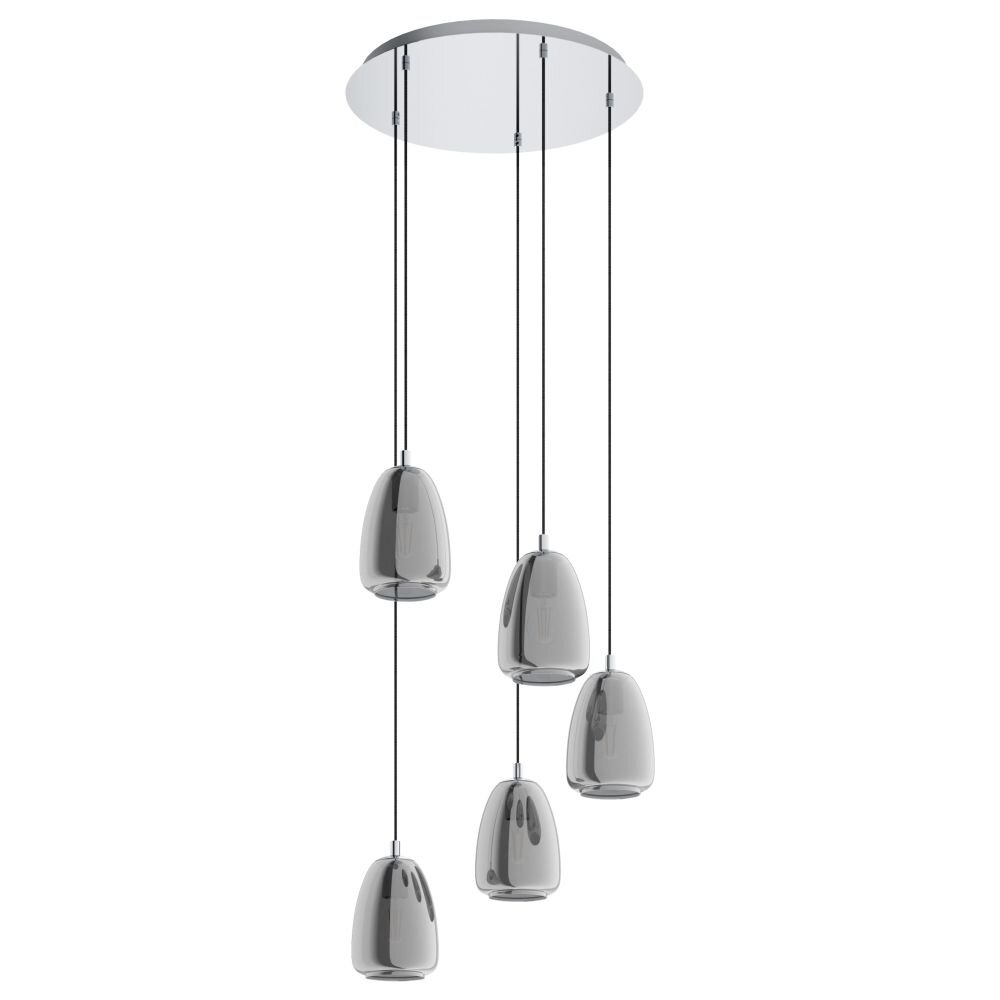 EGLO ALOBRASE Hanger Chroom, 5-lichts main product photo