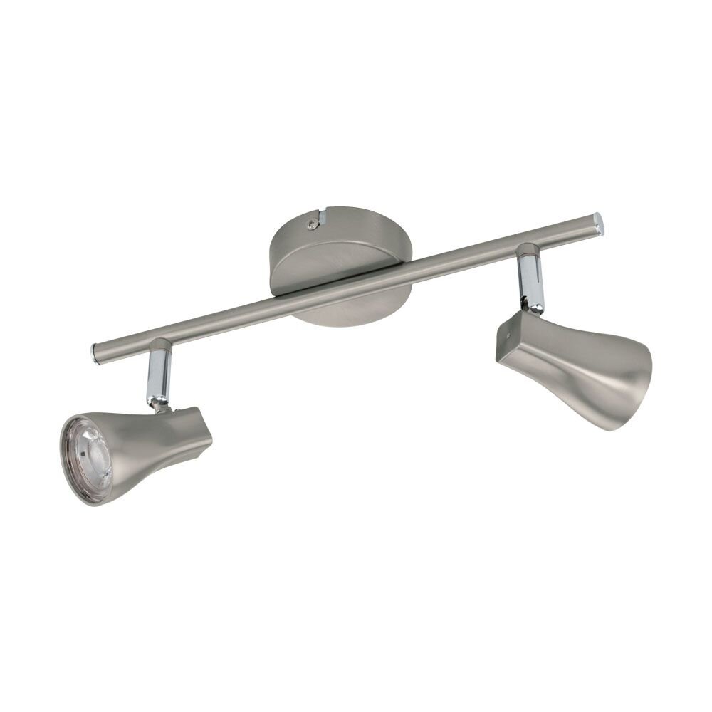 Eglo TIBERIO Spot LED Nikkel mat, 2-lichts main product photo