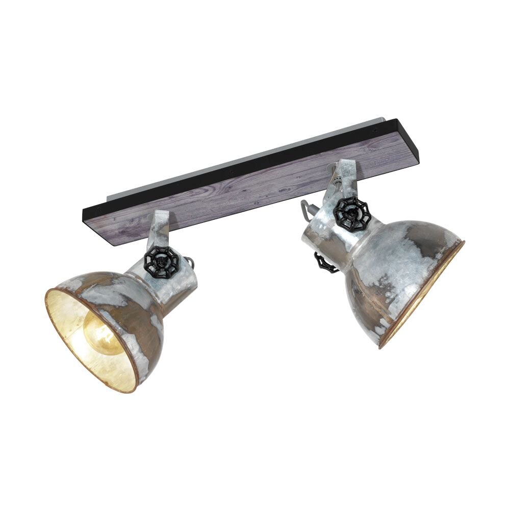 Eglo BARNSTAPLE Spot Bruin, 2-lichts main product photo