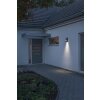 Konstsmide Potenza Muurlamp Antraciet, 1-licht