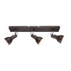Globo XENIA Plafond straler Bruin, 3-lichts